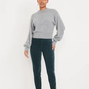 Green Pants Pixie Skinny Ankle Pants size 8